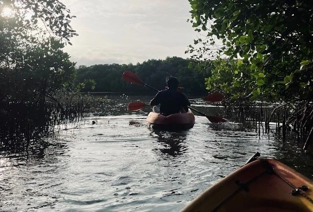 kayaking